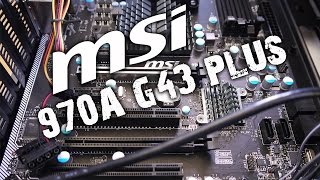 MSI 970A G43 Plus Motherboard