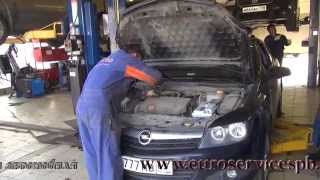 Катализатор авто на Opel Astra. Катализатор и гофра ,замена и удаление .