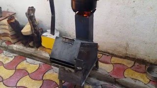 INDIA's Rocket Stove version 1