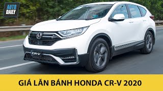 Chi tiết GIÁ LĂN BÁNH 3 phiên bản Honda CR-V 2020 - Cao nhất 1,2 tỷ đồng