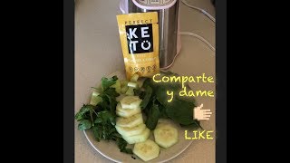 Receta del KETO LICUADO VERDE (ft. PERFECT KETO)