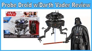 Star Wars Force Link Probe Droid with Darth Vader 3.75" Deluxe Set Review