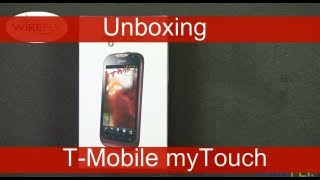 T-Mobile myTouch by Huawei Smartphone Unboxing Review by Wirefly