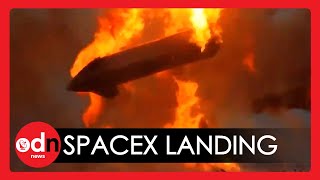 Elon Musk's SpaceX Starship EXPLODES After First Successful Landing