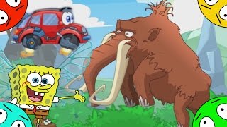 ? Машинка Вилли и Губка Боб #4! Путешествие во времени ! Мультик Игра. Детское видео.