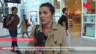 Une gare verte : ce qu'en pensent les angevins