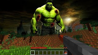 XXL- HULK ANGRIFF IN MINECRAFT