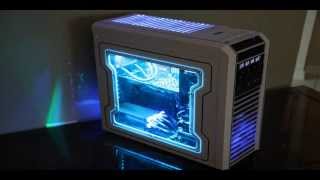 lancool pc k62  amd x6 1055T  WATER cooled  WHITE edition