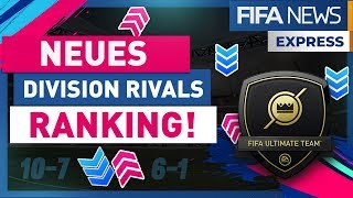 NEUES DIVISION RIVALS RANKING | FIFA NEWS EXPRESS