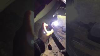 Установка светодиодных ламп на авто Datsun on-do, аналогично на Ладу Гранту, в ПТФ лампы H-11