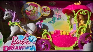 Распаковка кареты Barbi DreamtopiA с куклой Барби Winx Stella Рапунцель