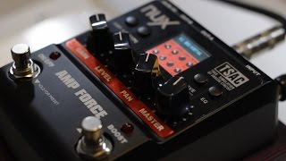 NUX Amp Force Amp/Cabinet Simulator product demonstration