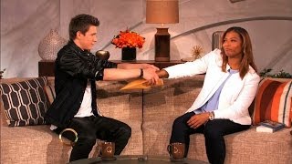 QUEEN LATIFAH GETS HER MIND READ by COLLINS KEY :: THE QUEEN LATIFAH SHOW