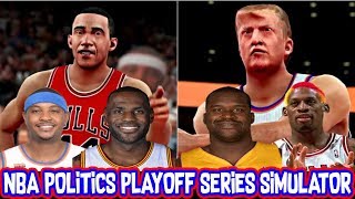 Team Barack Obama vs Team Donald Trump! NBA Republicans vs NBA Democrats Playoff Series Simulator