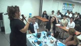 Seacret Direct Korea Wow party in "KOREAN" training