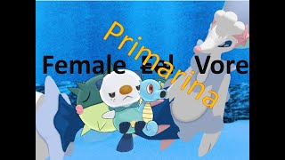 【249Vore Poke No.81】Primarina Vore #Lugia #Stomach