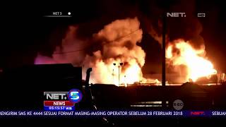 Rem Terlalu Panas Truk Tangki Meledak - NET 5