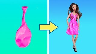 23 СУПЕР КРУТЫХ ЛАЙФХАКА И КРАФТА С КУКЛАМИ БАРБИ