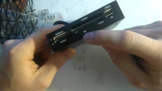 USB 2.0 3.5 " Floopy передней панели SDHC микро-sd MMC CF XD TF устройство чтения карт памяти