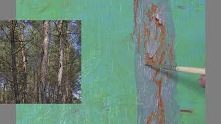 Клапоух Юрий. Кора деревьев. Часть3.