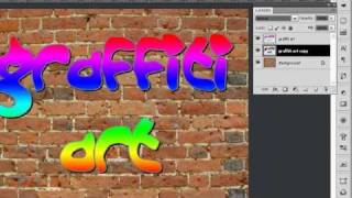 Photoshop - Graffiti Text