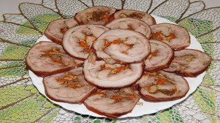 Ветчина из свиной рульки, cooking with love.