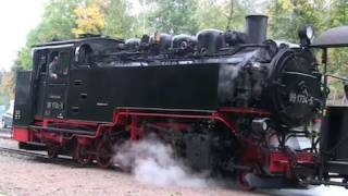 Dampflok: Herbstdampf der Weißeritztalbahn - Steam Train - Teil 1/2