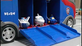 Super Wings Car Carrier Truck Toys  슈퍼윙스 캐리어카 트럭 장난감 놀이