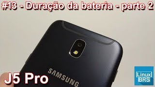 ? Samsung Galaxy J5 Pro - Duração da bateria - 2º vídeo