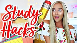 Study Life Hacks | How To Get Good Grades For Back To School 2018