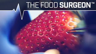 Strawberry Seed Extraction and Nutella Augmentation