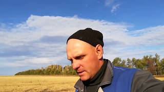 Трактор Кировец. Зябь 2018. Небольшое ТО и работа.