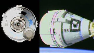 Starliner docking to the International Space Station