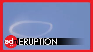Etna Blows Rare Smoke Ring During Spectacular ERUPTION