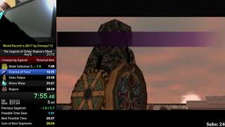 Majora's Mask Any% Speedrun in 28:42