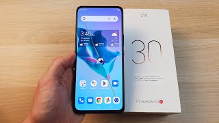 ZTE AXON 30 5G- ПОДЭКРАННАЯ КАМЕРА И SNAPDRAGON 870!