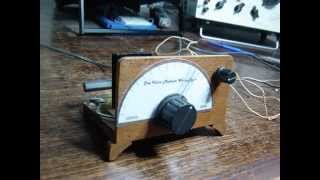 "Single Vacuum Tube Radio" with Circuit Diagam (Operates on a 12v to 25v HT/LT supply)