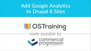 Lesson #9: Add Google Analytics to Drupal Sites