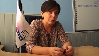 Интерактивная доска INTBOARD™ — видео отзыв учителя. Киевская специализированная ЗОШ № 329 «Логос»