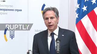 Ukraine: 'We continue to boost Kiev's ability to defend itself' - Blinken