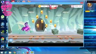 My little pony Android game: playing crystal mine minigame on PC