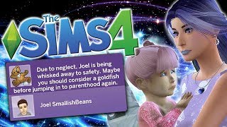 THEY'RE ALL GETTING TAKEN AWAY ALREADY!! | The Sims 4: Raising MAGICAL YouTubers - Ep 2