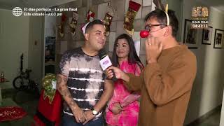 Estrella Torres y Tommy Portugal mostraron su casa por Navidad
