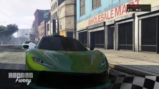 GTA 5 Online: ABONNENTEN STUNTRENNEN FAHREN  [GERMAN] [I Play Ps4]