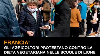 Francia: gli agricoltori protestano contro la dieta vegetariana nelle scuole di Lione