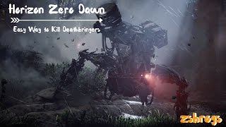 Horizon Zero Dawn :: How To Kill a Deathbringer EASY :: (Intermediate Guide)