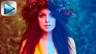 Эффект ДИСКОТЕКИ. Изменение цветовой палитры. LAB коррекция в Сони Вегас. Уроки видеомонтажа