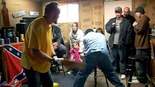 mark dumas takes paddle like champ