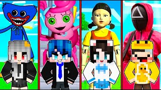 PHONG CẬN SAMMY THỬ THÁCH 24 GIỜ CUỘC CHIẾN HUGGY VÀ TRÒ CHƠI CON MỰC MẠNH NHẤT TRONG MINECRAFT