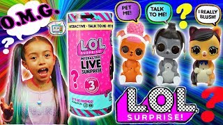 LOL SURPRISE INTERACTIVE LIVE SURPRISE PETS LOL SURPRISE